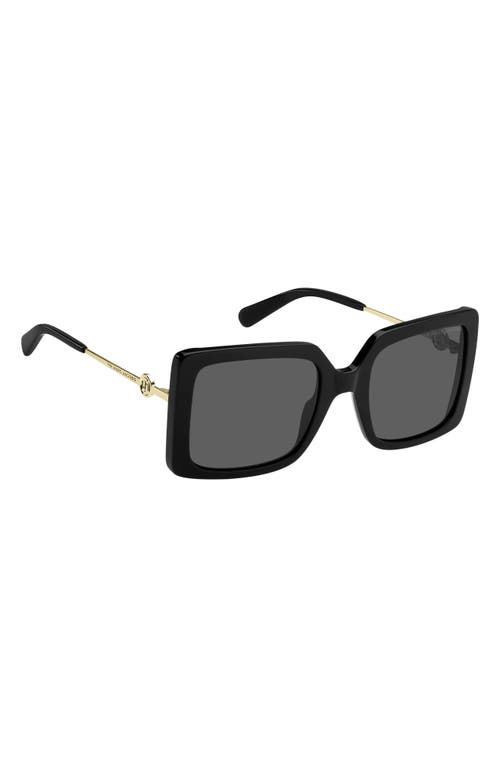 Marc Jacobs Marc 579 54mm Square Sunglasses In Black