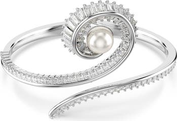 【期間限定！最安値挑戦】 x Swarovski Ariana Pearl Faux & Crystal Clef Treble Grande アクセサリー