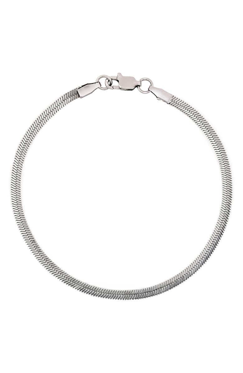 AMERICAN EXCHANGE Men's Snake Chain Necklace, Alternate, color, Silver