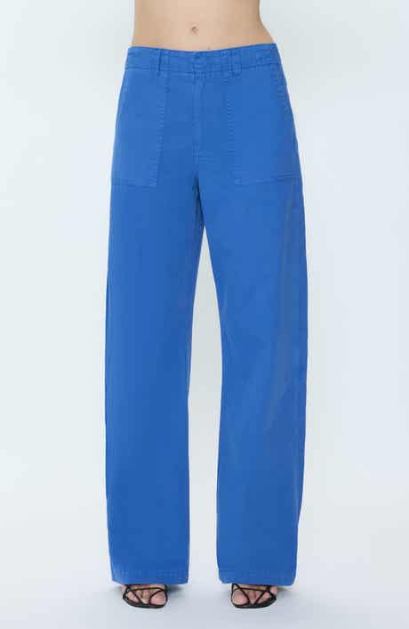 Wren Patch Pocket Wide Leg Jeans