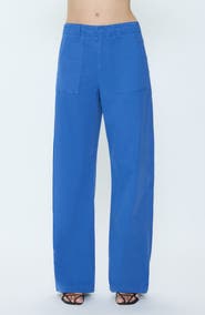 Pistola Wren Patch Pocket Wide Leg Jeans