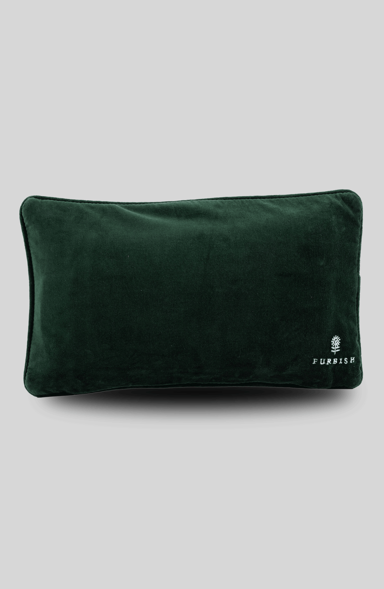 Furbish Aries Needlepoint Pillow, Alternate, color, Bright Purple