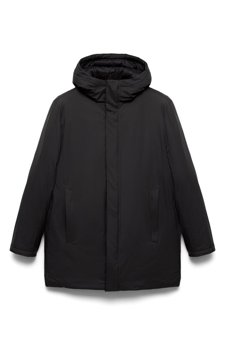 MANGO Thermore<sup>®</sup> Waterproof Insulated Hooded Parka, Main, color, 