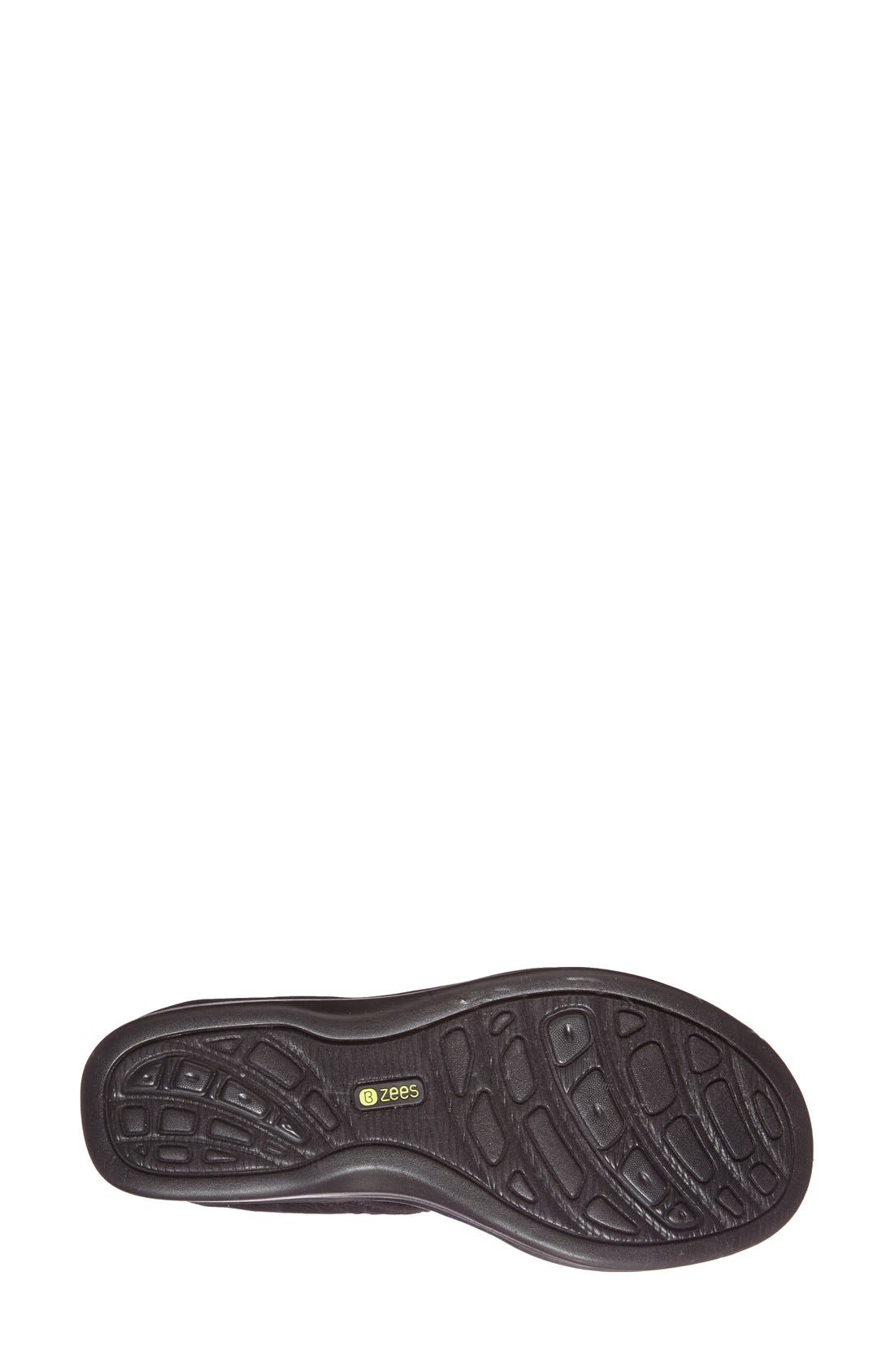 BZees 'Dream' Wedge Sandal, Alternate, color, 