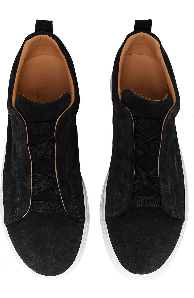 Nokwol Man Connor Suede Nero, Alternate, color,