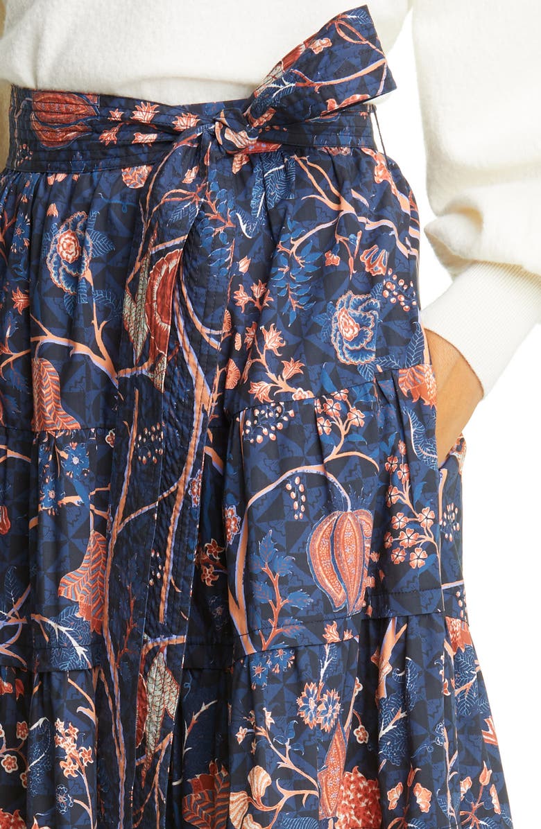 Ulla Johnson Sigrid Cotton Skirt, Alternate, color, 