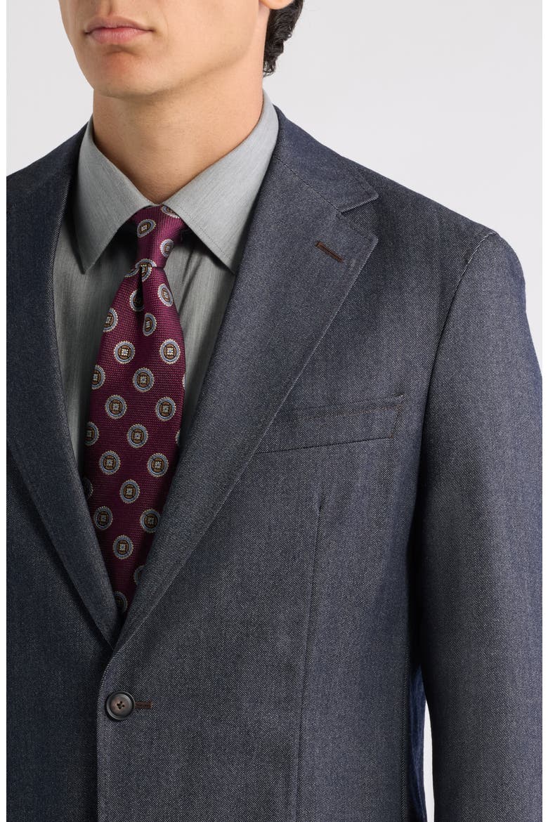Hanry Slim Fit Virgin Wool Sport Coat, Alternate, color, DARK BLUE