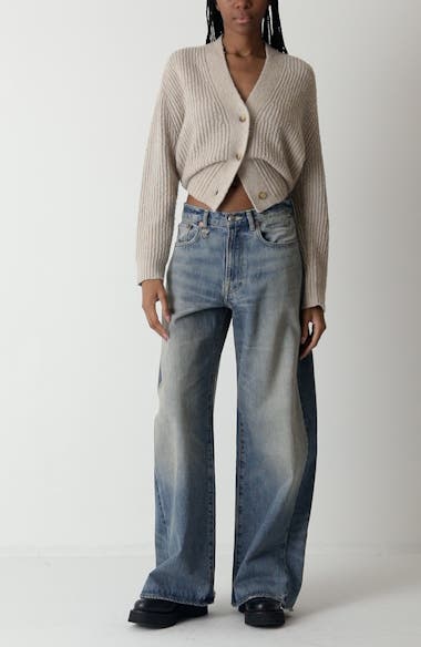 R13 Darcy Insert Loose Fit Jeans | Nordstrom