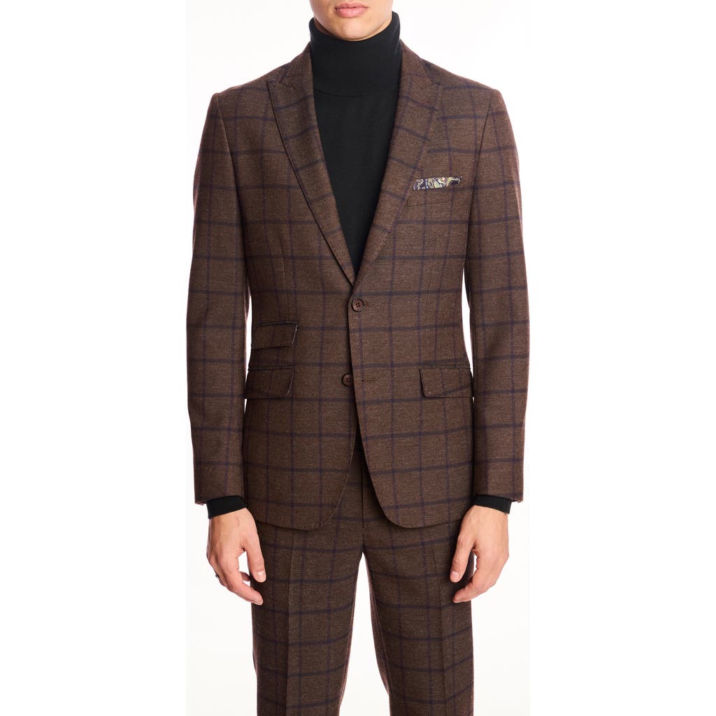 Paisley & Gray Ashton Peak Jacket In Brown