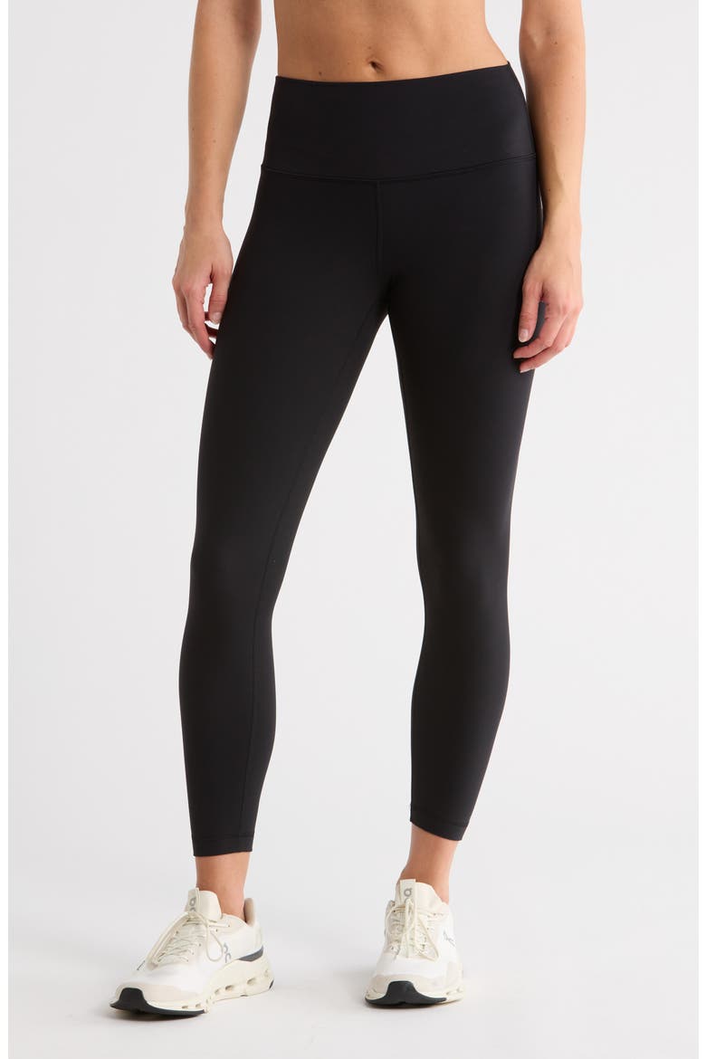 Brushed Lined Superflex Leggings, Main, color, BLACK