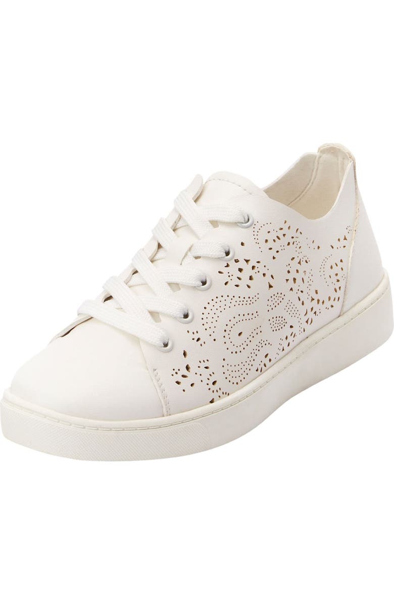 Comfortview The Leanna Sneaker, Main, color, White