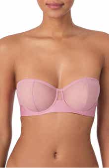 DKNY Sheers Strapless Underwire Bra