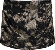 Desigual Metallic Miniskirt