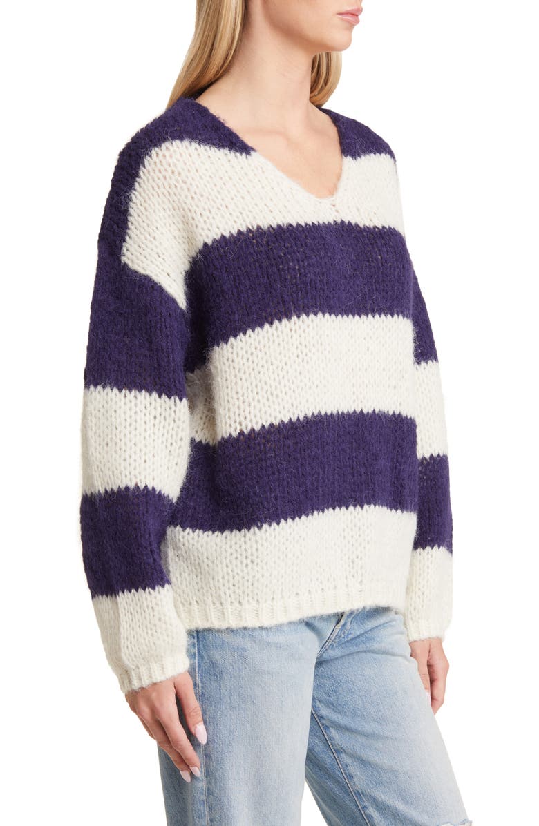VERO MODA Erin Stripe Sweater, Alternate, color, 