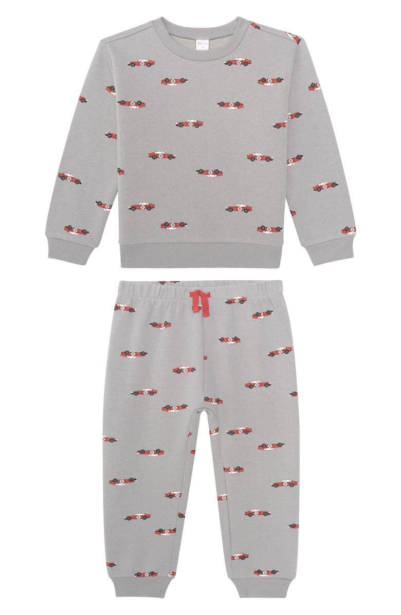 Petit Lem Kids' Sweatshirt & Joggers Set, Main, color, Cars