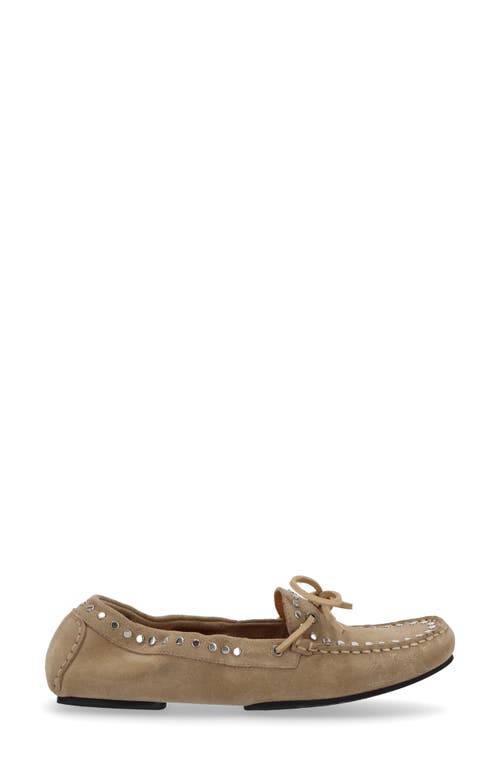 Alohas Calla Stud Loafer In Green