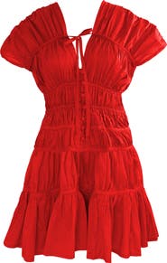 BRUNNA.CO The Srikandi Ruffle Mini Dress