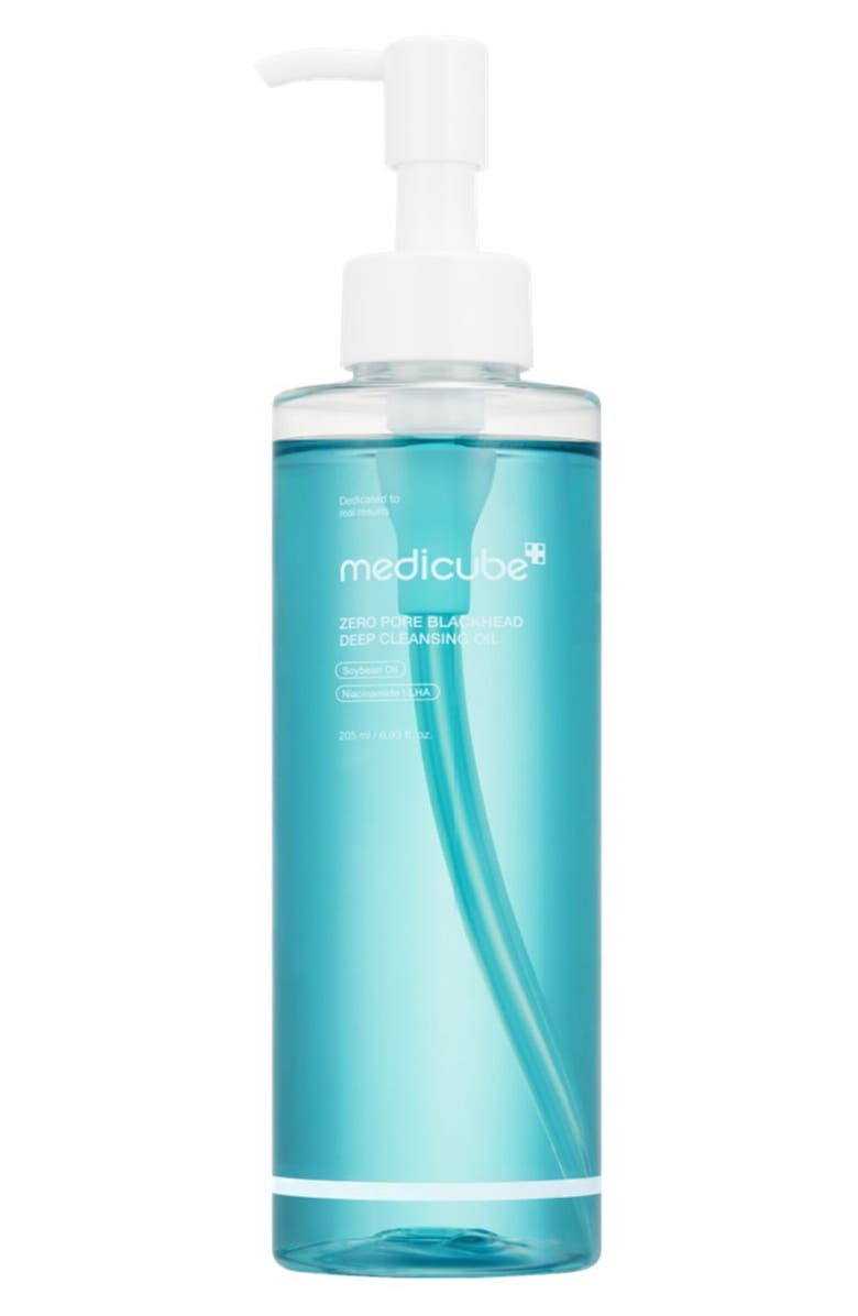MEDICUBE Zero Pore Blackhead Deep Cleansing Oil, Main, color, Blue