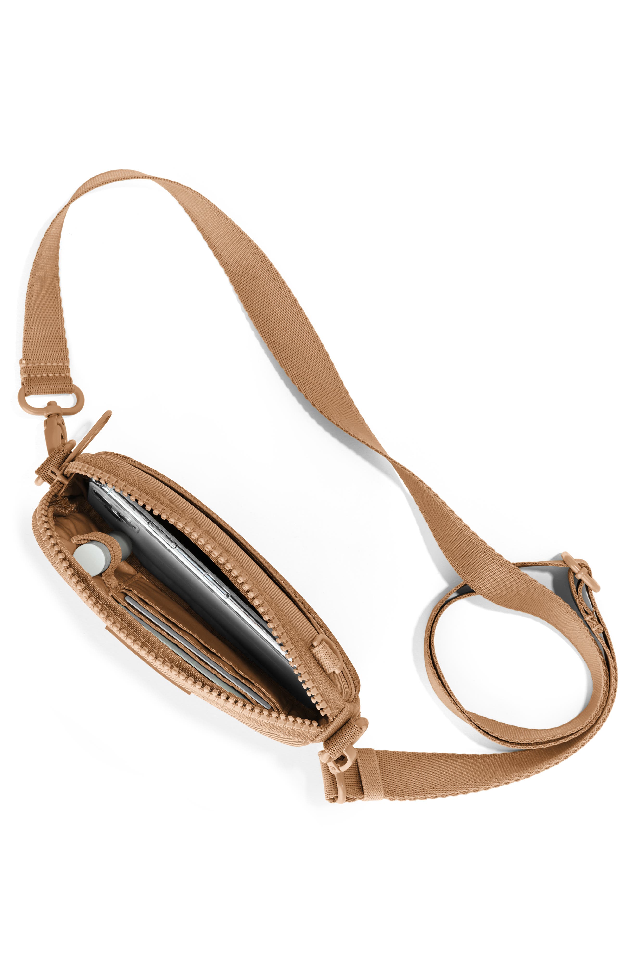 Dagne Dover Mara Phone Sling Crossbody Bag, Alternate, color, Camel