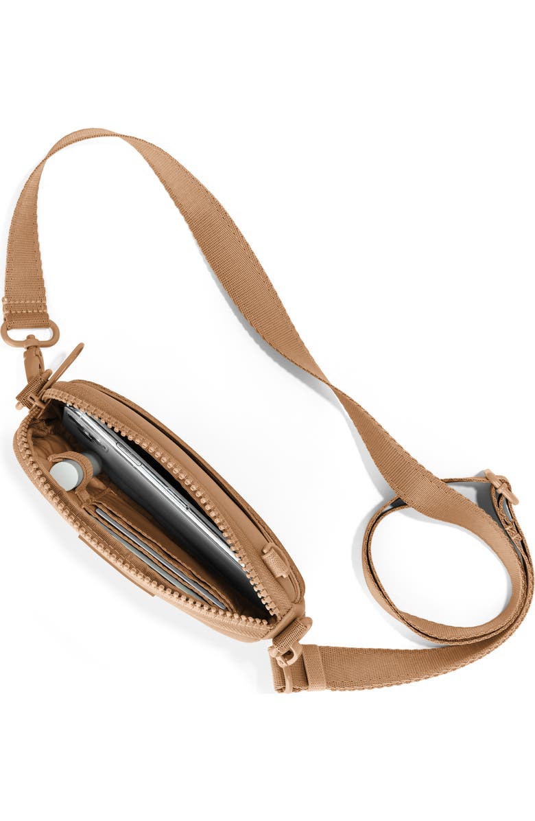 Dagne Dover Mara Phone Sling Crossbody Bag, Alternate, color, Camel