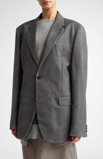テーラードジャケット Maison Margiela Single-breasted mohair blazer Maison Margiela Mohair & Wool Suit Jacket | Nordstrom