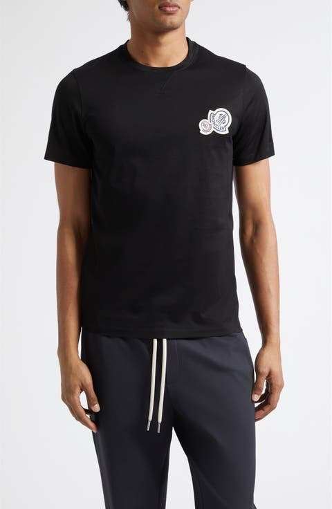 Logo Embroidered Cotton T-Shirt