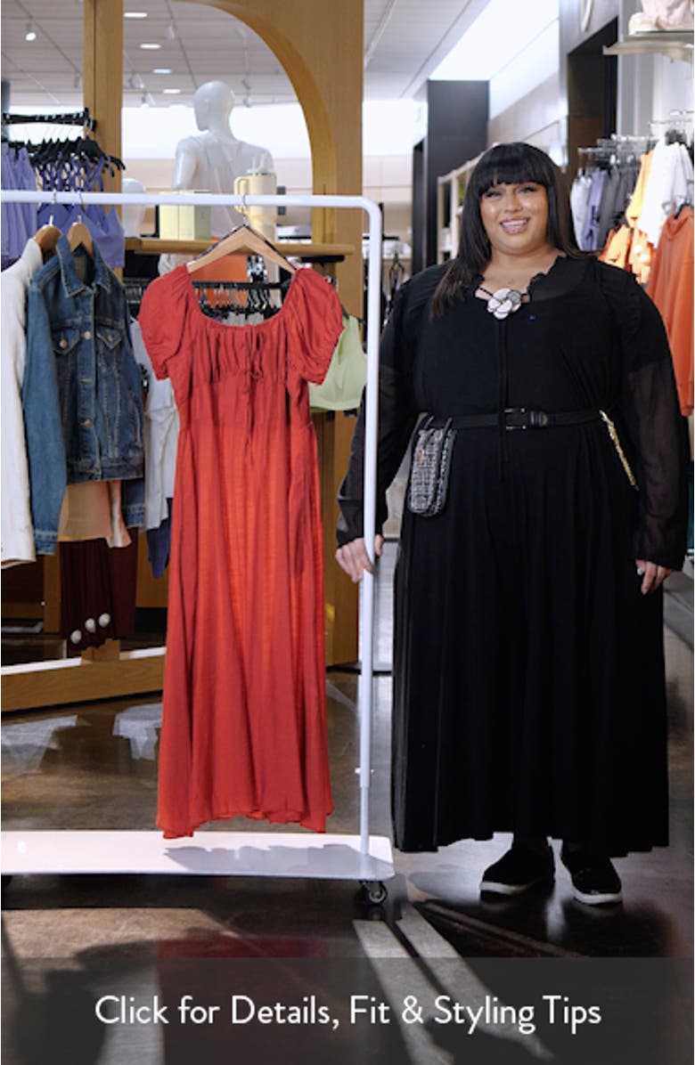 Abbigail Puff Sleeve Maxi Dress, sales video thumbnail