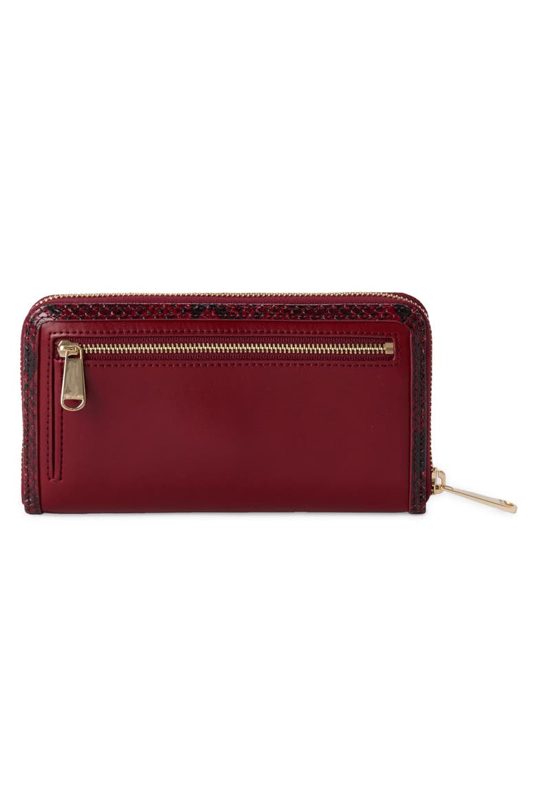 Suri Leather Zip Wallet, Alternate, color, EMBRACE