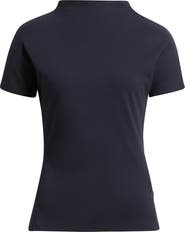 BOSS Ecreci Funnel Neck Cotton T-Shirt