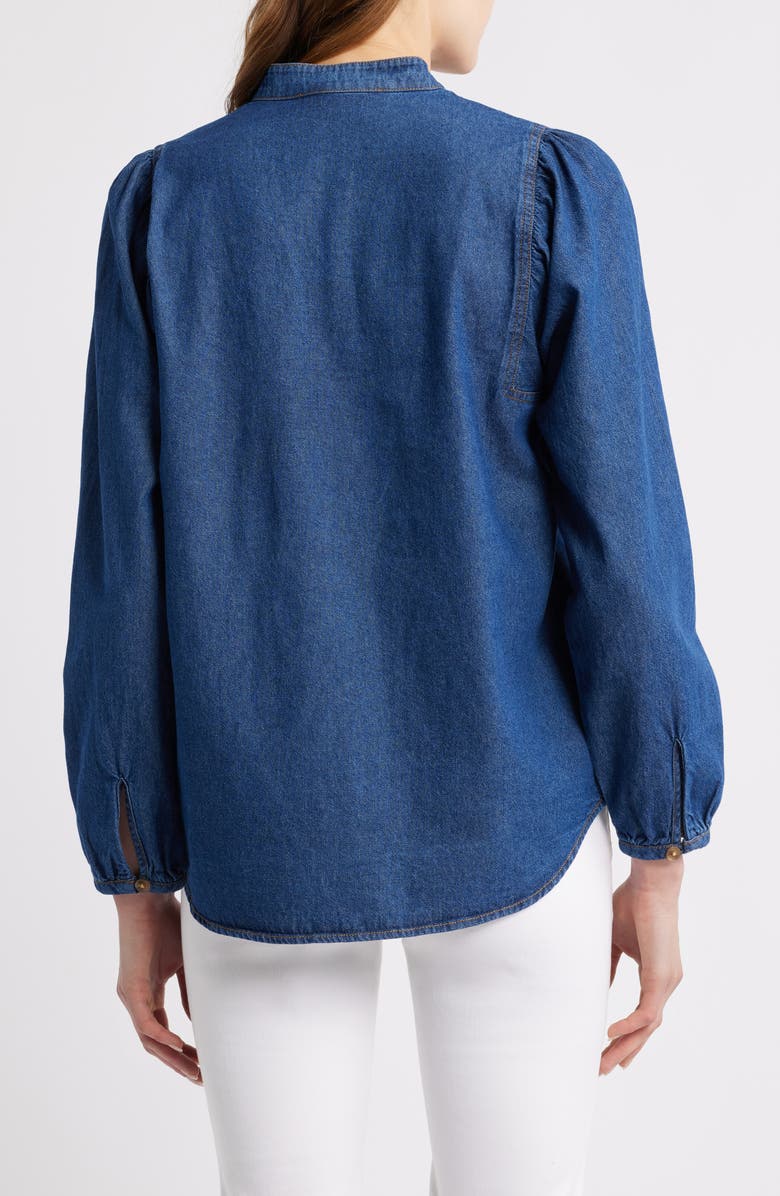 Anne Klein LS BUTTON UP SHIRT W/ GA, Alternate, color, 