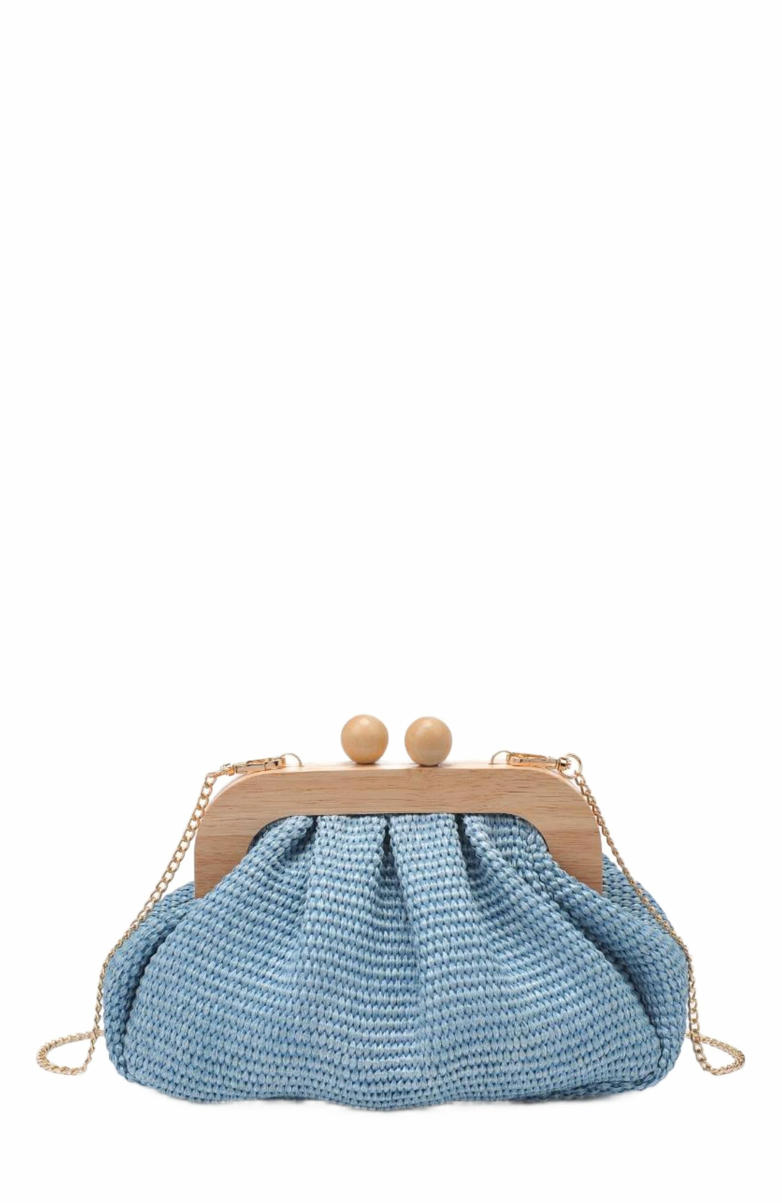 MODA LUXE Vogueista Crossbody, Main, color, Denim