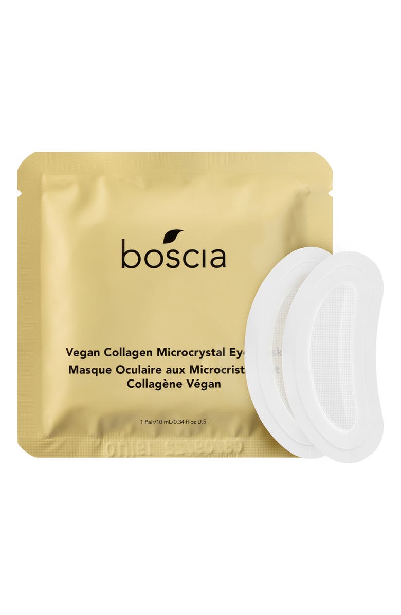 Boscia Vegan Collagen Microcrystal Eye Mask, Main, color, 