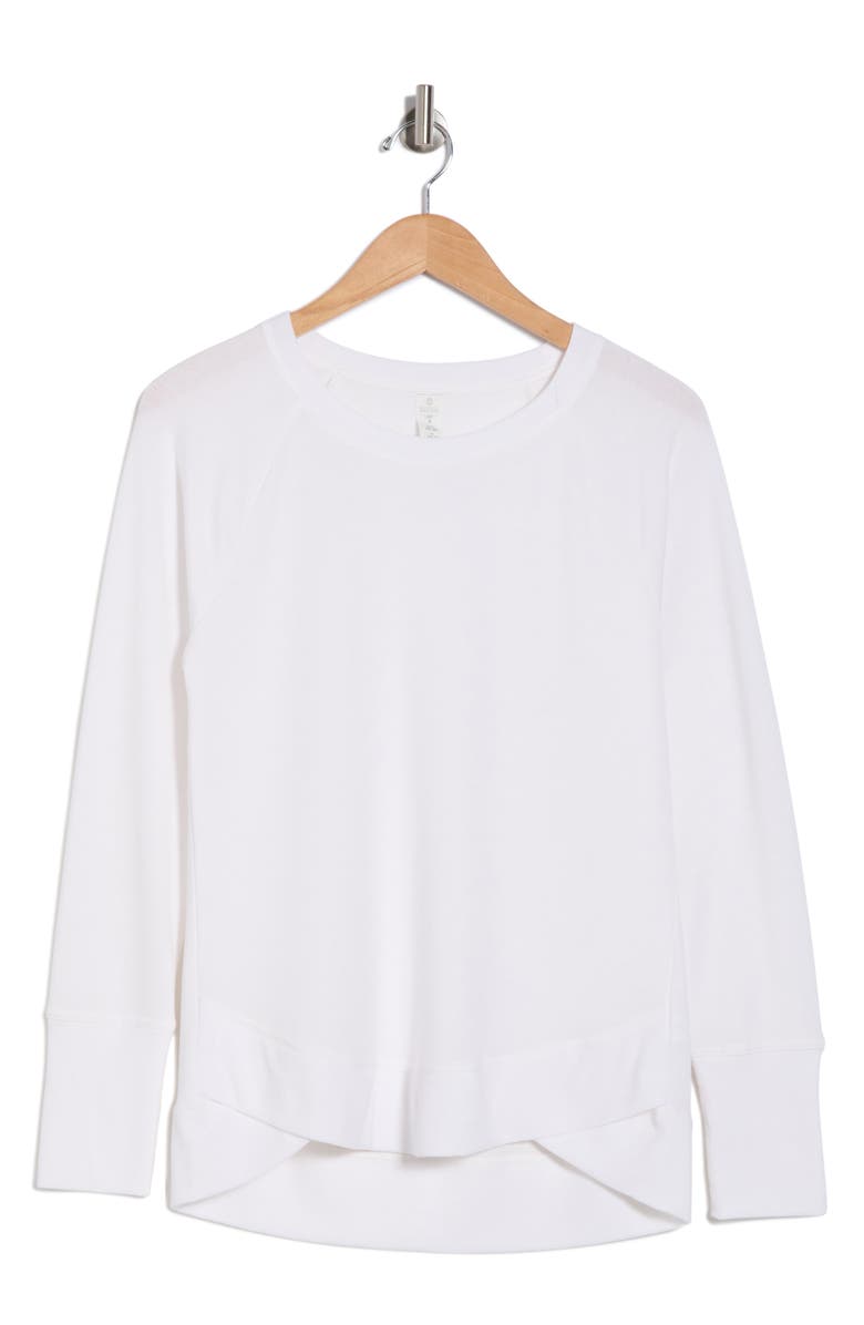 BALANCE COLLECTION Queeny High-Low T-Shirt, Alternate, color, White