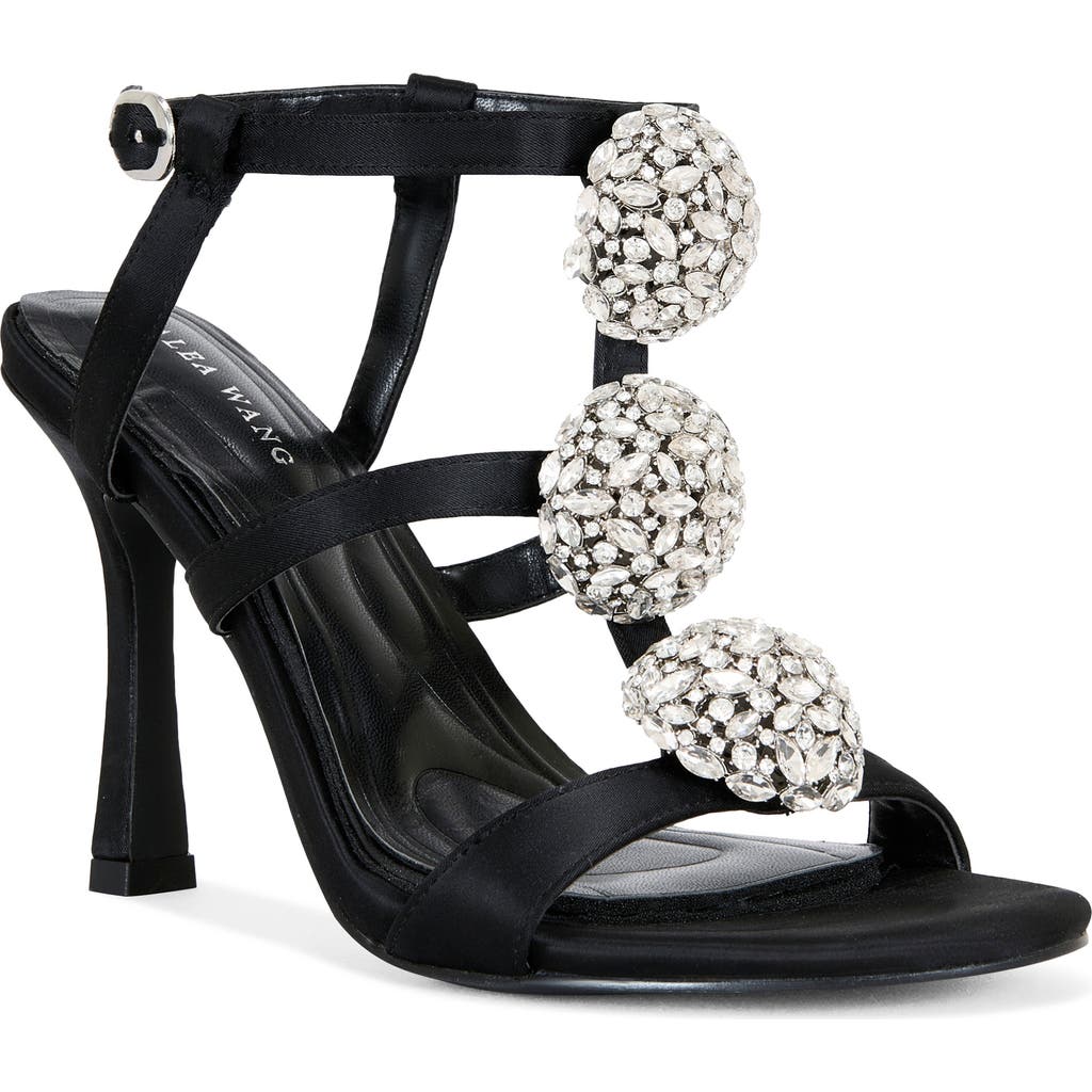 Azalea Wang Bestella Ankle Strap Sandal In Black