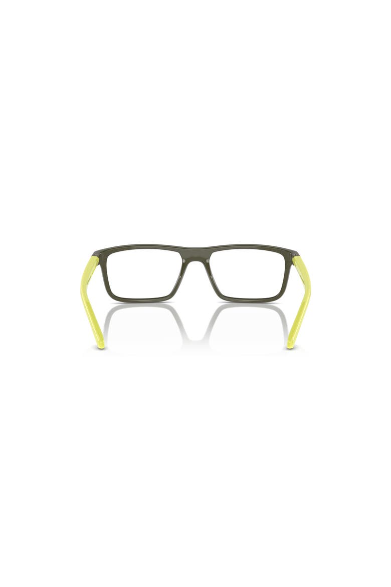 51mm Square optical glasses, Alternate, color, Green