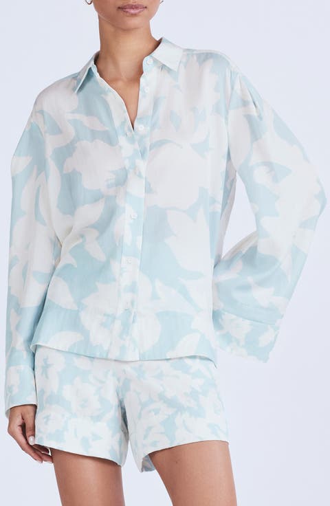 Lacey Tencel® Button-Down Shirt