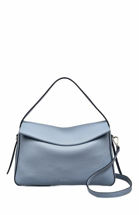 De Beauvoir Medium Ziptop Satchel Bag