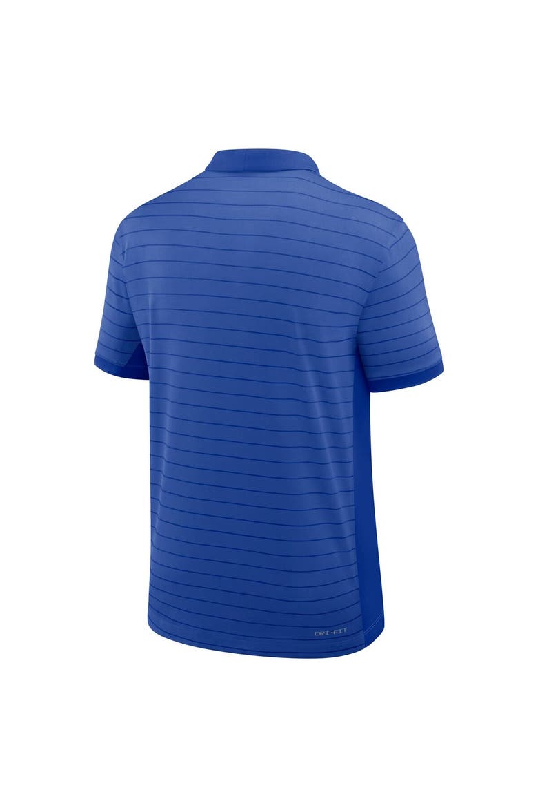 Men's Nike Royal Kentucky Wildcats 2025 Early Season Coaches Sideline Victory Stripe Performance Polo, Alternate, color, Royal