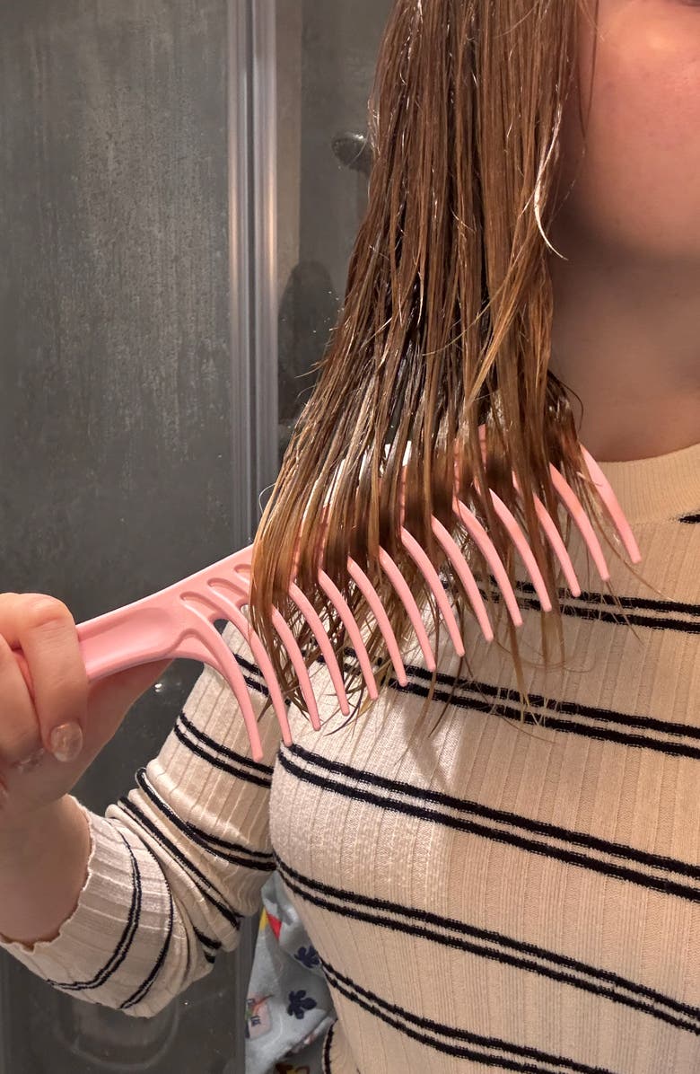 DENMAN D28 Deluxe Wide Tooth Comb, Alternate, color, Pink Crush