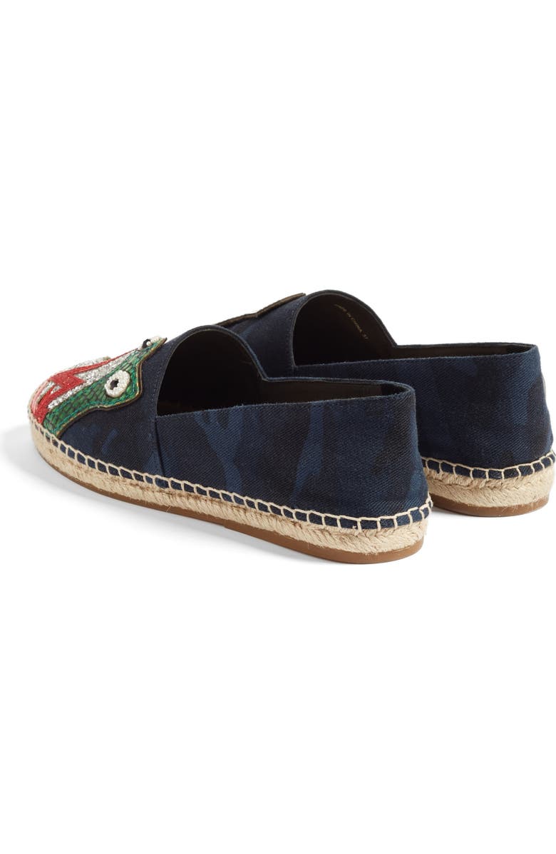 Marc Jacobs Sienna Frog Espadrille Flat, Alternate, color,