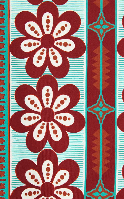 La Doublej Bardot Top Pagoda Placée Rust In Green