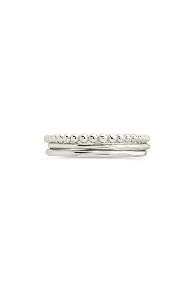 Adele Stacking Ring, Alternate, color, SILVER