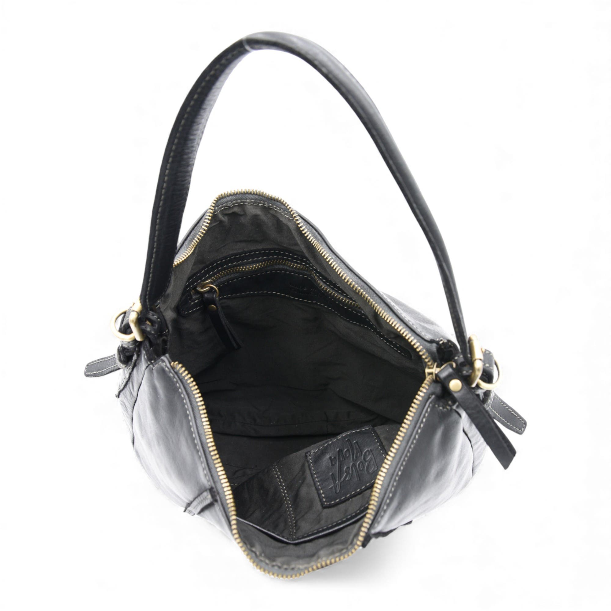 Bolsa Nova Daydream Hobo, Alternate, color, Black