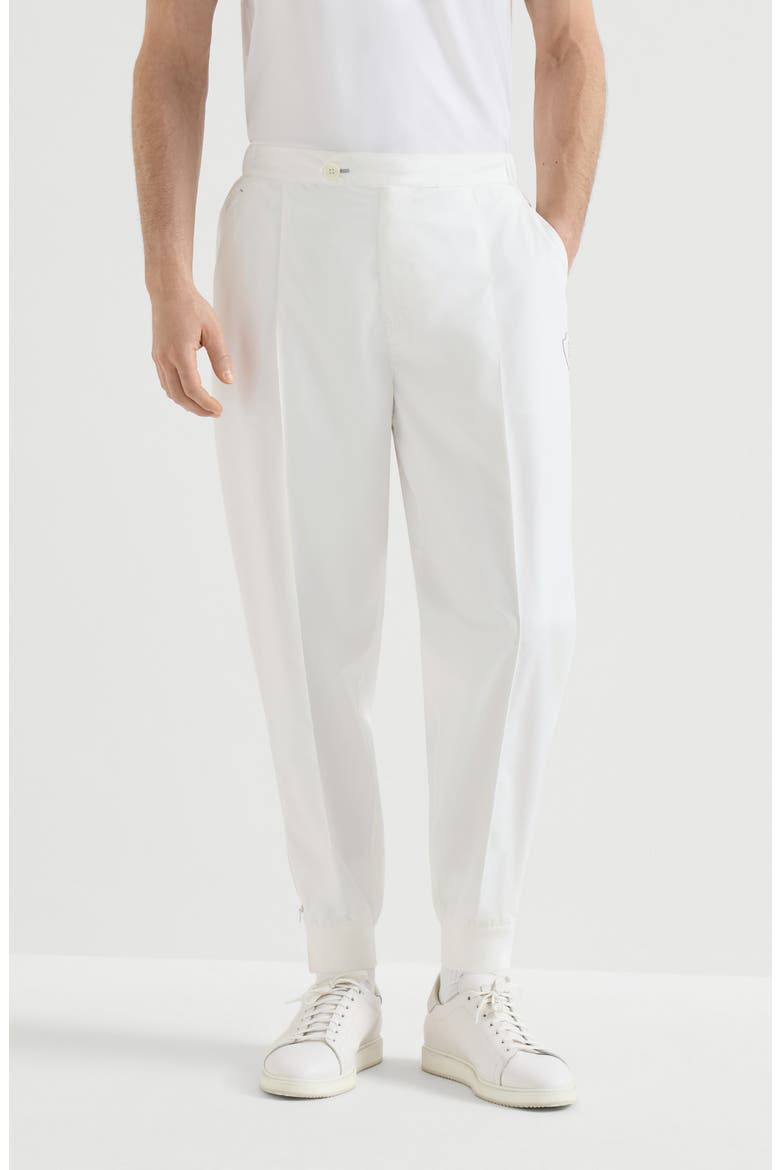Nylon trousers, Main, color, White