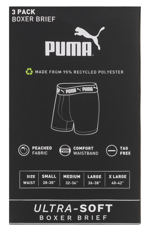Puma 3-pack Boxer Briefs In Multi