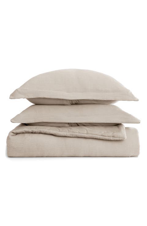 Double Gauze 3-Piece Comforter Set