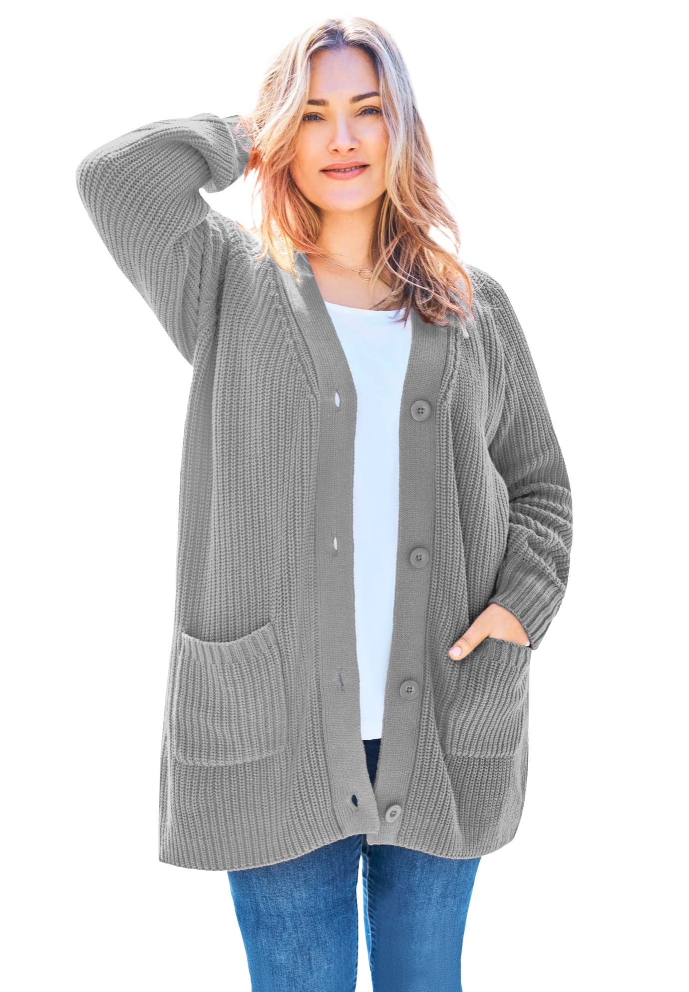 MEDIUM HEATHER GREY