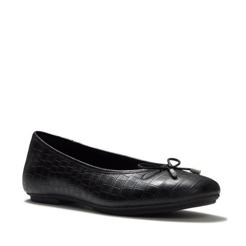 Delicato Crocodile Ballerinas Flats