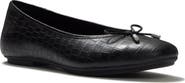 FitFlop Delicato Crocodile Ballerinas Flats