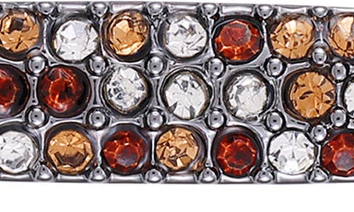 Vince Camuto Pavé Crystal Linear Drop Earrings In Hematite